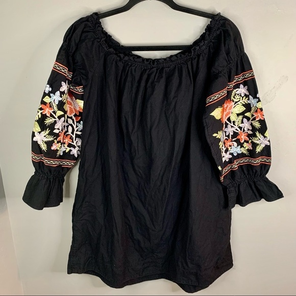 Free People Fleur Du Jour Embroidered Mini Dress - Picture 3 of 7